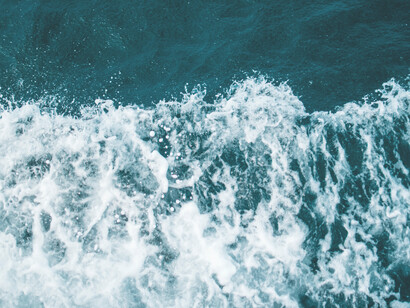 Nel mare: onde di riflusso 