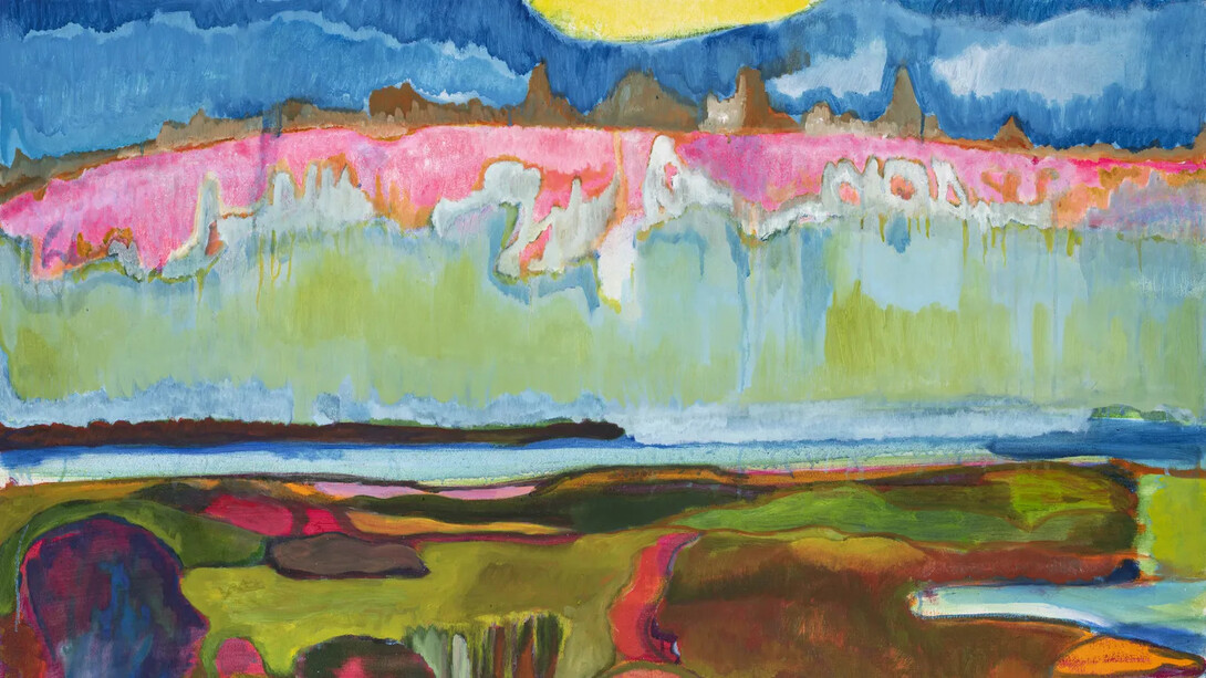 Emmanuel Awuni, 2 pm before the clouds (detail), 2026. Courtesy of Magnin-A Gallery