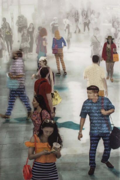 Sherry Karver, What to leave in, what to leave out (detail). Courtesy of Anne Loucks Gallery 