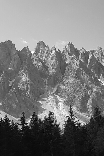 Vista dei Baranci, San Candido, Val Pusteria, foto Simonetta Sandri