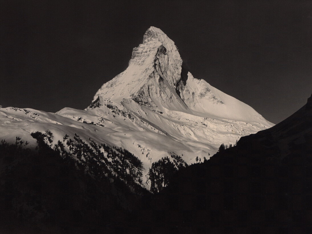 Emanuel Gyger, Matterhorn, 1930s, Gelatin silver print, Exhibitor : Artef Galerie für Kunstfotografie