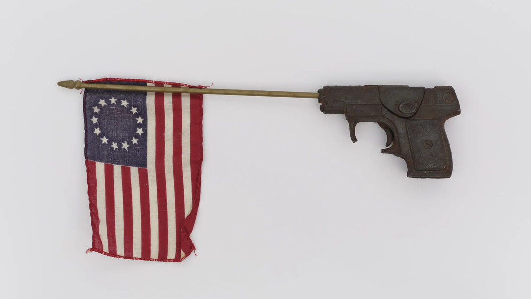 Julian V.L. Gaines, (Untitled) Bang! (detail), 2026. Courtesy of Cristin Tierney Gallery 