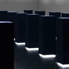 Hrair Sarkissian, Shape of absence, vue de l'exposition. Avec l'aimable autorisation de la Fondation Boghossian