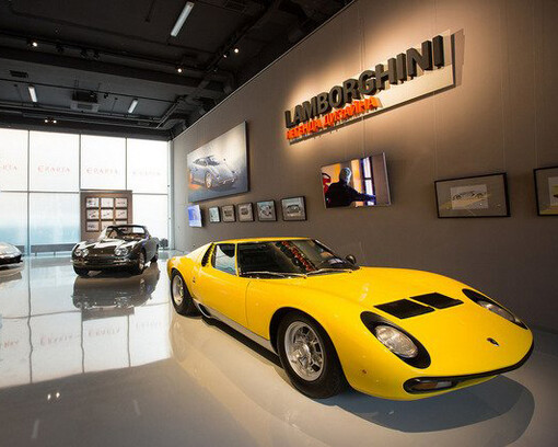 Lamborghini. Courtesy of Erarta Museum