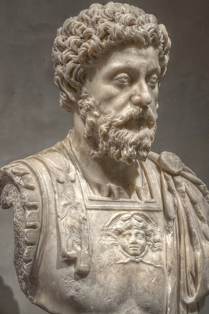 Marcus Aurelius, the Stoic Roman emperor