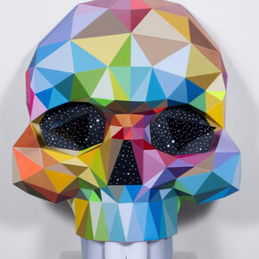 Okuda, Universal Vision of the Sky , 2017. Courtesy of StolenSpace Gallery