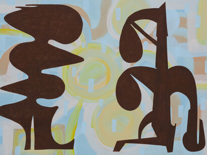 Memed Erdener, The encounter of two self-consciousnesses, 2025. Courtesy of Zilberman Gallery