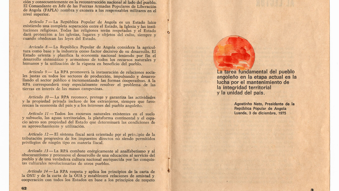 Diango Hernández, Sunset #3, (I Series), 2015. Watercolour on found book page, 15 x 30 cm. Courtesy the artist and Marlborough Contemporary