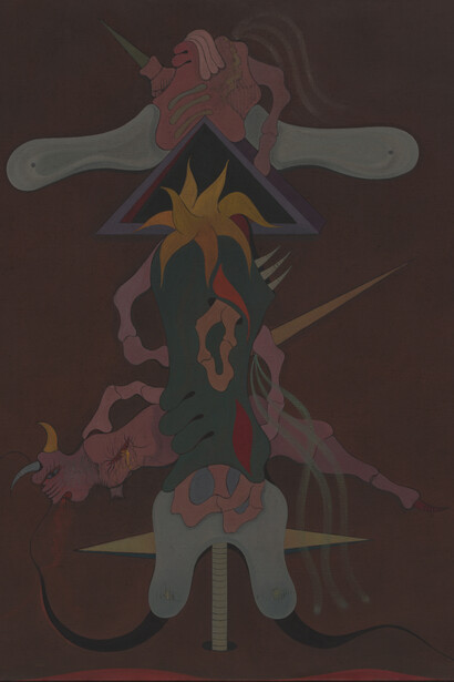 Jorge Camacho, A l'étoile d'or, 1969. Courtesy of François Ghebaly