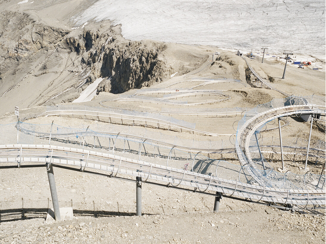 Guillaume Collignon, Alpincoaster, 160 x 60 cm, 2009 
