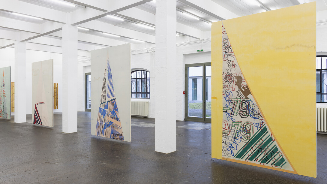 Fredrik Værslev. Courtesy of Kunst Halle Sankt Gallen