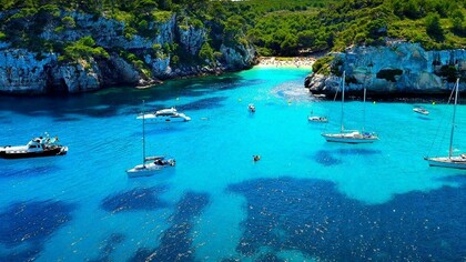 Cala en Menorca