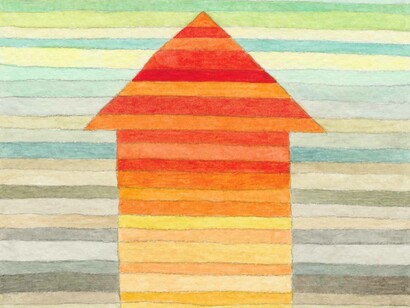 From lower to higher, 14 x 12cm  watercolour