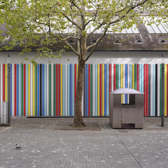 Coumba Samba, Wild wild wall, exhibition view. Courtesy of Kunsthalle Basel 