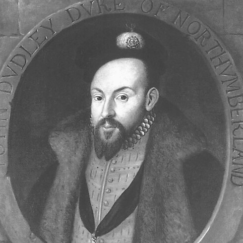 Ritratto di John Dudley, duca di Northumberland, XVI secolo, artista ignoto