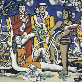 Fernand Léger, Les Loisirs - Hommage à Louis David, 1948-1949