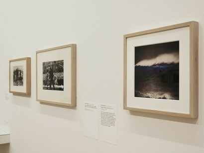 Who Shot Sports: A Photographic History, 1843 to the Present, Exhibition view. Courtesy of Brooklyn Museum