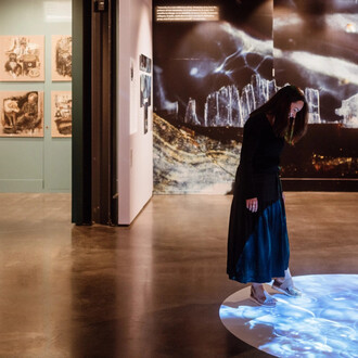 Into ocean and ice, exhibition view. Courtesy of New Zealand Maritime Museum
