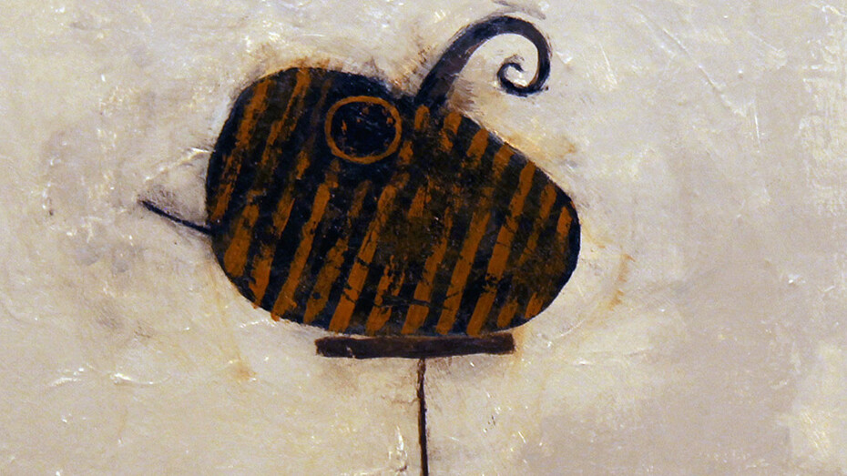 Scott Daniel Ellison, Moth, 2012, Signed, titled, and dated in ink, verso, Acrylic on board, 6 x 8 inches