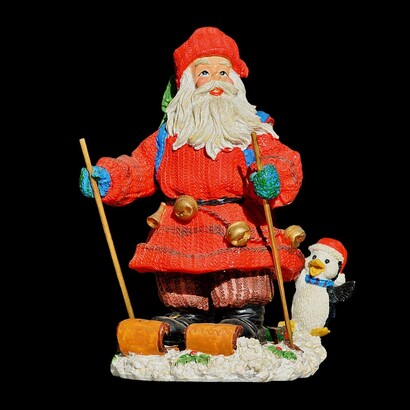Figurita de Santa Claus