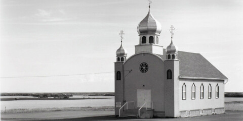Orest Semchishen, Église catholique ukrainienne St. Elia, Spirit River, Alberta, septembre 1975, tiré en 1990