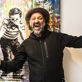 Mr.Brainwash. Courtesy of Deodato Arte