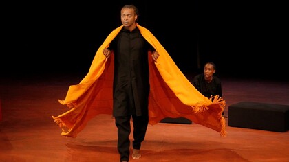 Representación de "Battlefield" dirigida por Peter Brook