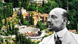 Gabriele d'Annunzio and Vittoriale degli Italiani, Italy