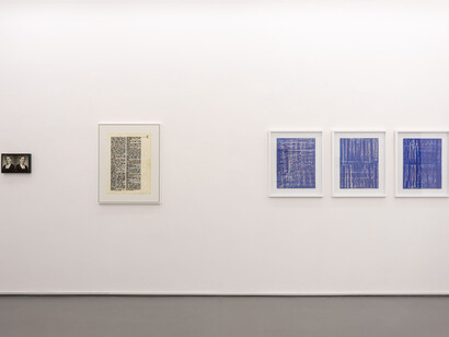 Marcell Esterházy, Thin film, exhibition view. Courtesy of acb Gallery