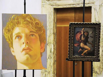 Opere del Lascito Del Bravo: Rodolfo Meli, Volto (Pietro G. e Rosso Fiorentino, San Giovannino