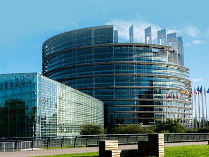 Strasburgo (Francia), sede del Parlamento Europeo