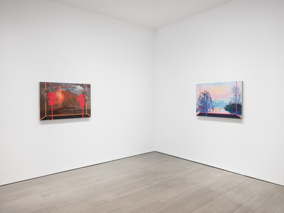 Whitney Bedford, exhibition view. Courtesy of Miles McEnery Gallery