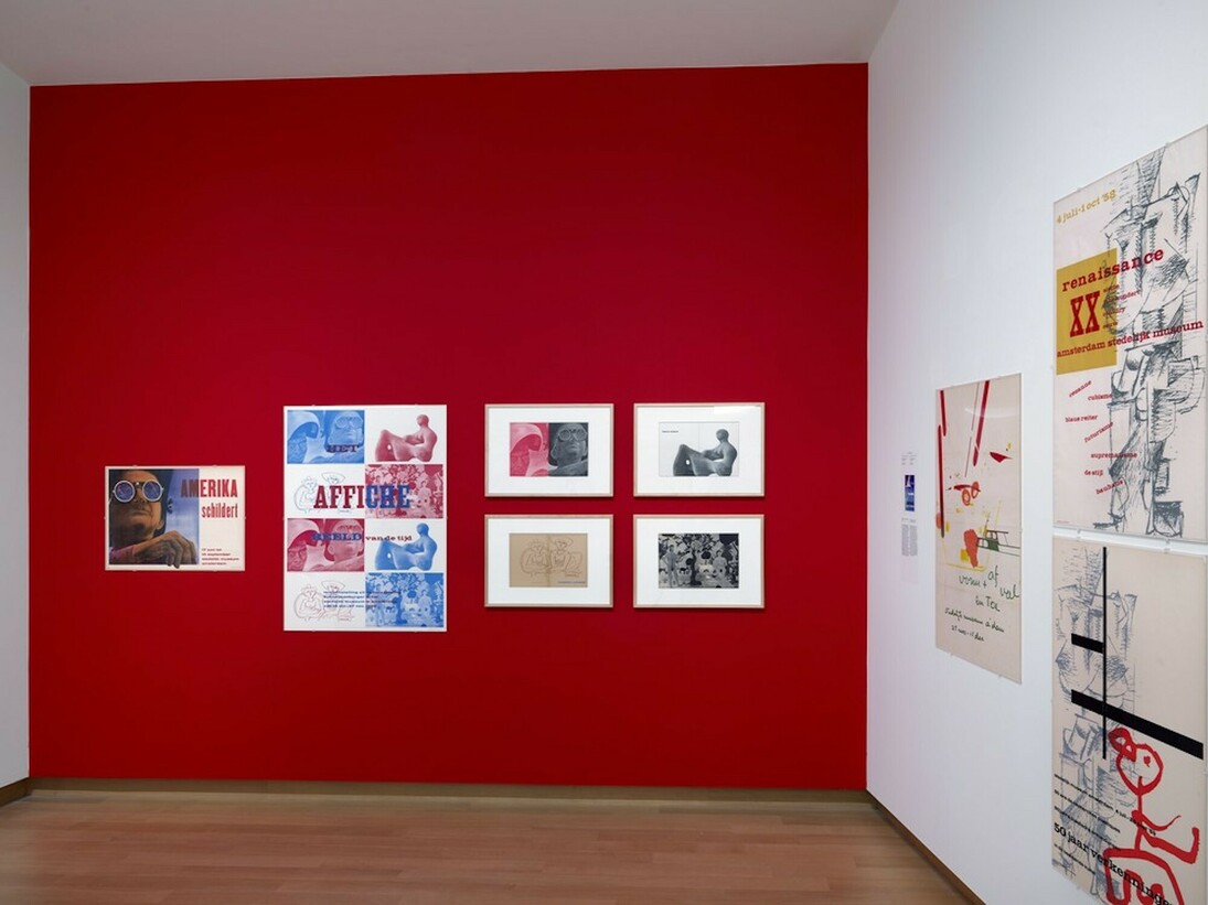 Sandberg, director and designer, Exhibition view. Courtesy of Stedelijk Museum