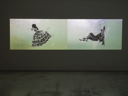 Lara y Noa Castro Lema, exhibition view. Courtesy of Rosa Santos Gallery