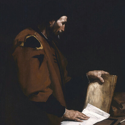 Jusepe de Ribera, Aristóteles, 1637