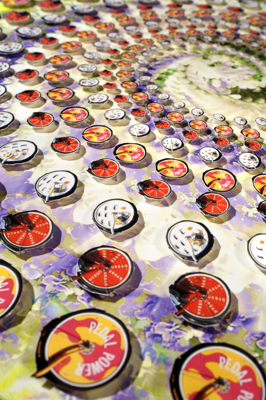 Eric Dyer, Eric Dyer, CityBikes, 2005-2014, Cut inkjet prints, foam board. Courtesy of Ronald Feldman Fine Arts, New York
