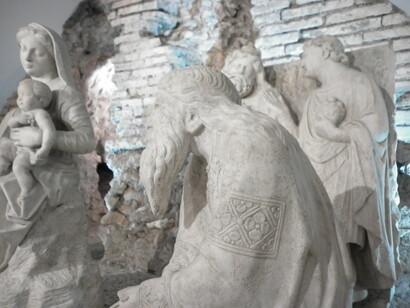 Basilica di Santa Maria Maggiore, Presepe di Arnolfo di Cambio, 1291. Foto di Roberto Luciani