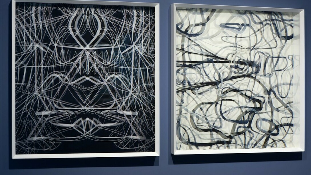 Maurizio Donzelli, La linea del tutto. Courtesy of Cortesi Gallery