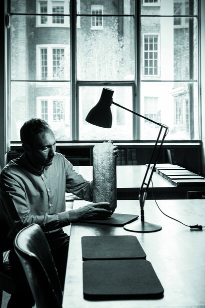 Lagash Border Pillar in the British Museum Small Stone Store © the Trustees of the British Museum