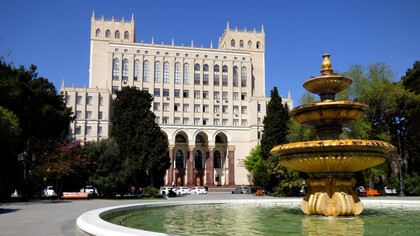 Mikhaïl Huseynov, Academy of Sciences, circa 1955 