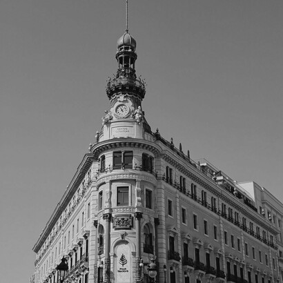 Four Seasons Hotel Madrid, España situado en el complejo Centro Canalejas