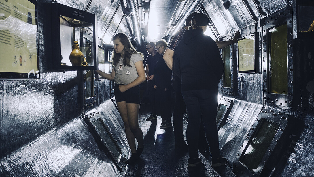 Shipwreck Tunnel. Courtesy of Sjöhistoriska museet