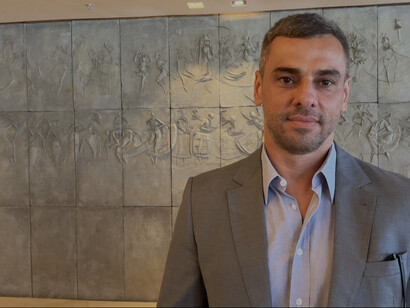 Eduardo Borghetti, CEO do Hotel Nacional Enterprises em São Conrado, no Rio de Janeiro, Brasil