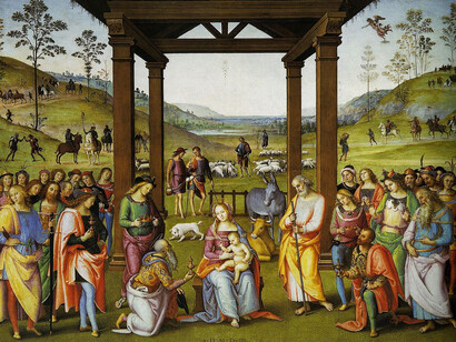Pietro Perugino, Adorazione dei Magi