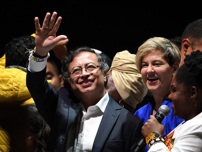 Gustavo Petro, presidente electo de Colombia, tras su triunfo en las urnas el 19 de junio de 2022