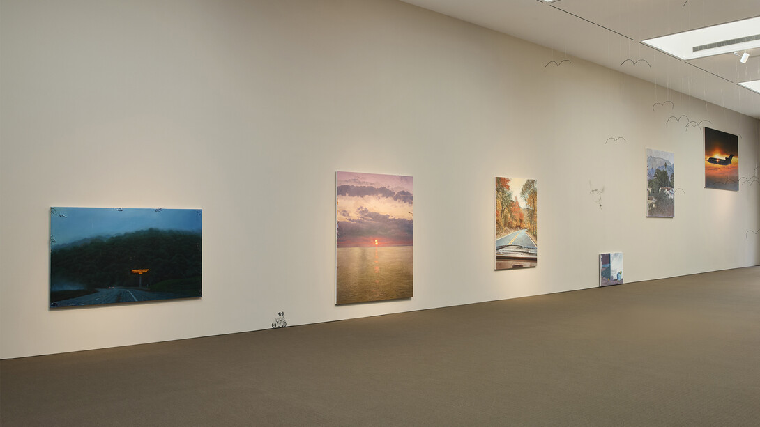 Friedrich Kunath, Aimless love, exhibition view. Courtesy of Pace Gallery