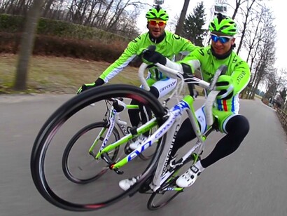 Peter Sagan entrenando