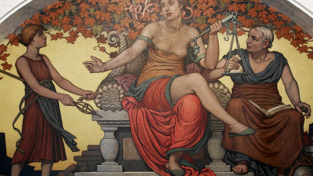 «Legislación corrupta» (1896), Elihu Vedder
