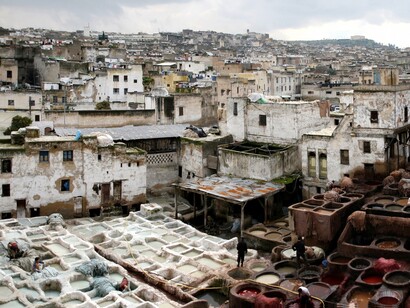 Fez, Marruecos. Parte antigua