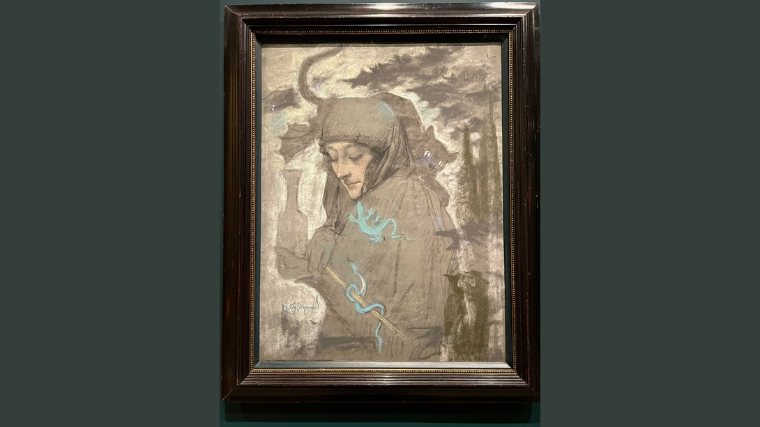 Lucien Lévy-Durhmer - "La sorcière", 1987